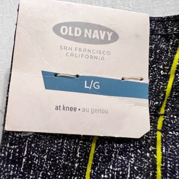 Old Navy Swim Trunks Size Large Gray Yellow size L, Mens NWT - Picture 9 of 9